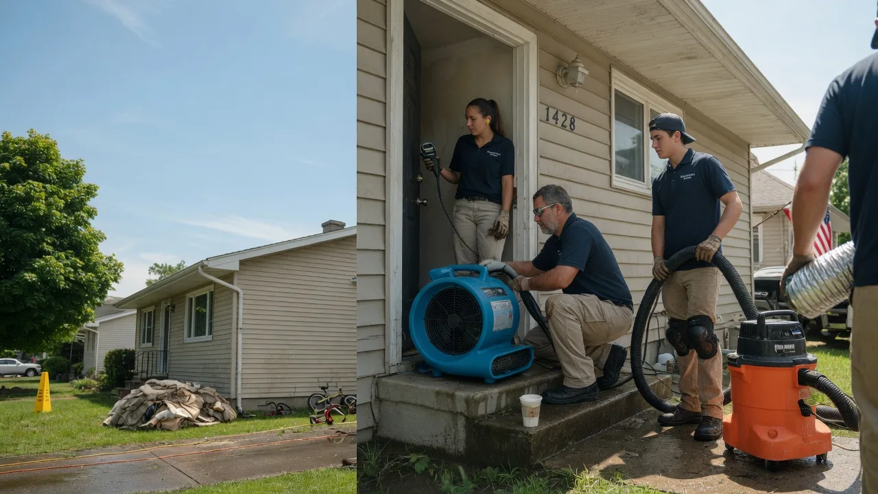 Water Damage Restoration in New Glarus, WI near me
